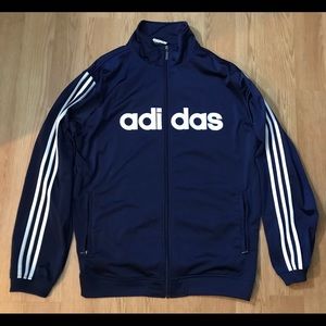 Adidas track jacket size L